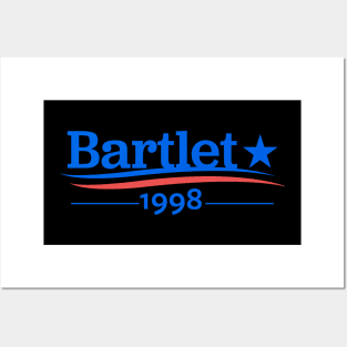 WEST WING Shirt, President BARTLET, Bartlet 1998, Bartlet For America, Jed Bartlet, Vote For Bartlet Posters and Art